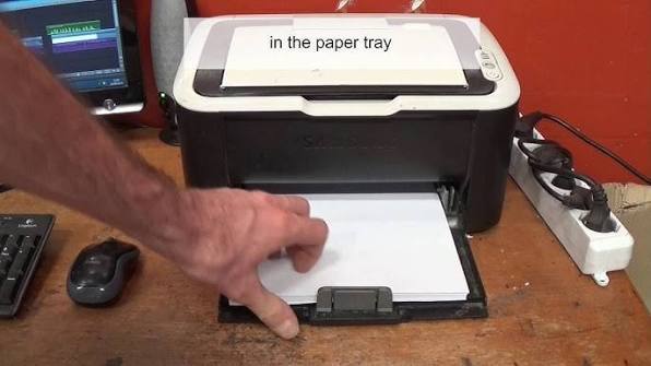 Why is my Epson printer saying paper jam but there is no jammed paper?