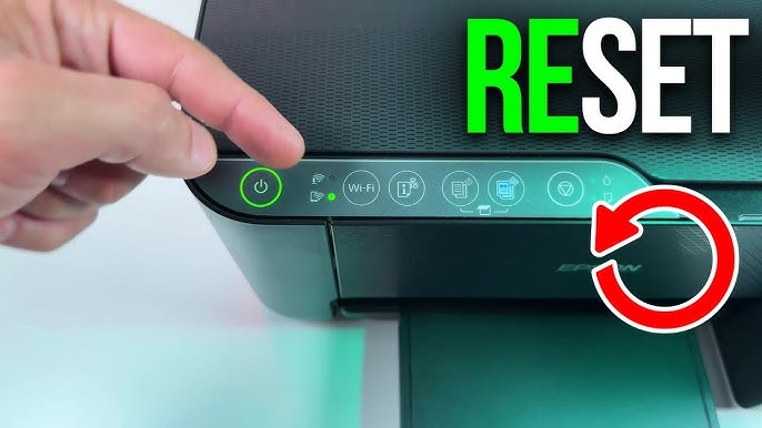 How to hard reset Epson EcoTank printer?