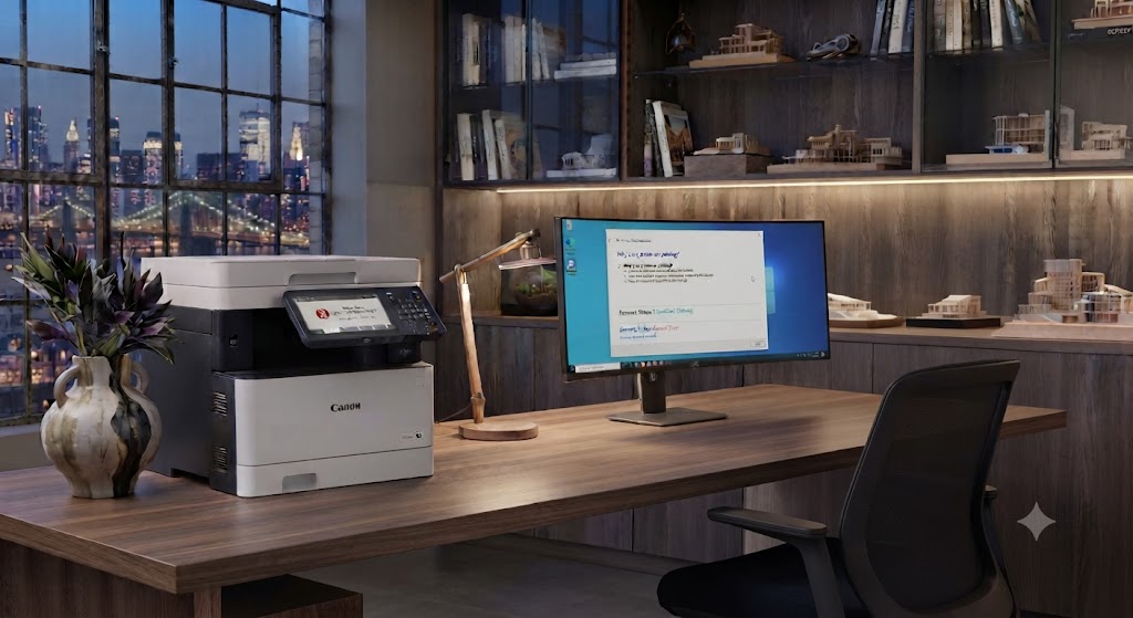 Why is my network printer connected but not printing?